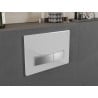 Mexen Fenix 09 flush button, white/glossy chrome - 600992