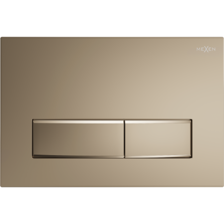 Mexen Fenix 09 flush button, Gold - 600904