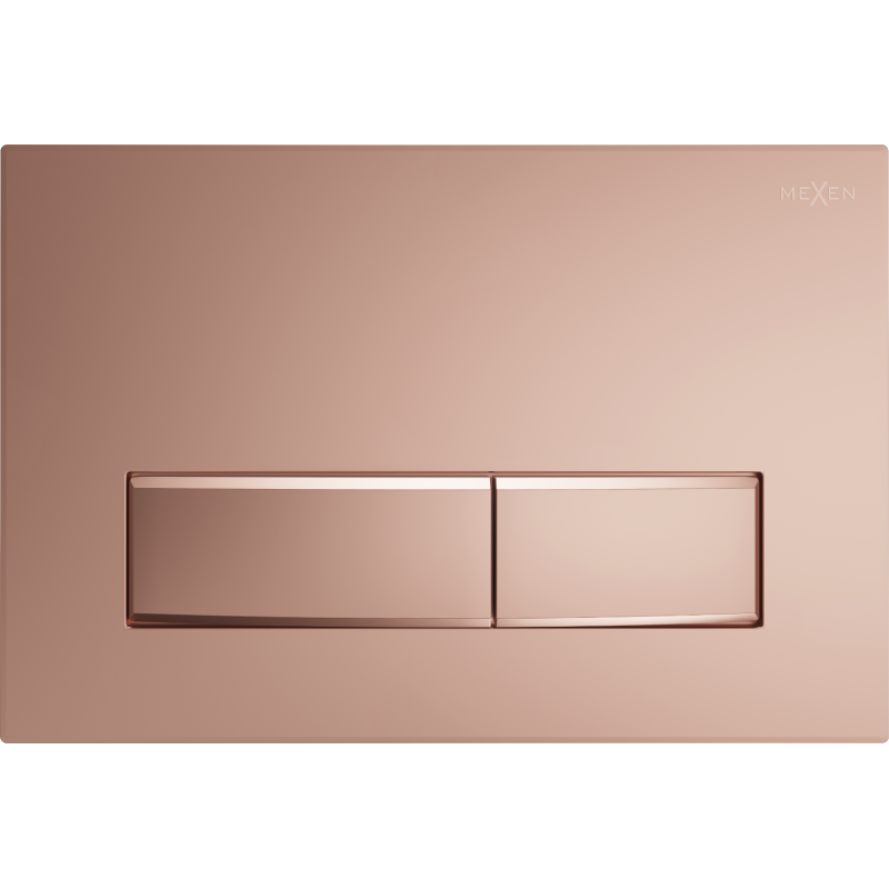 Mexen Fenix 09 flush button, Rose gold - 600905