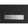 Mexen Fenix 09 flush button, black/matte chrome - 600997
