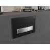 Mexen Fenix 09 flush button, black/matte chrome - 600997