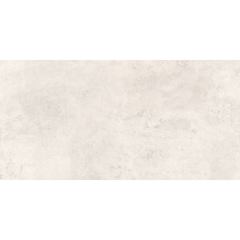 Mexen Romania White glazed rectified porcelain stoneware sample G1, floor-wall tile 120 x 60 cm, sugar - TL501-02-S