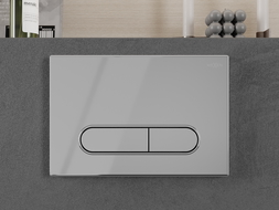 Mexen Fenix 11 flush button, Glossy Chrome - 601101