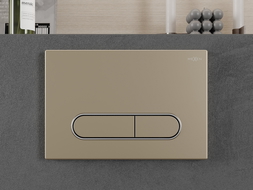 Mexen Fenix 11 flush button, Gold - 601104