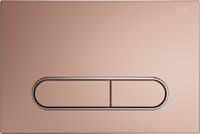 Mexen Fenix 11 flush button, Rose gold - 601105