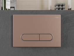 Mexen Fenix 11 flush button, Rose gold - 601105