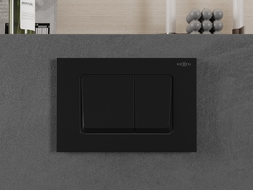 Mexen Fenix 10 XS Flush Button, Matte Black - 601003