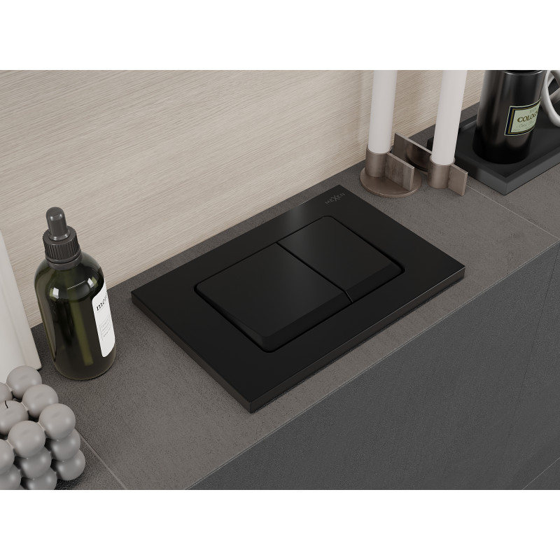 Mexen Fenix 10 XS flush button, black matte - 601003