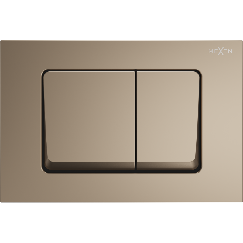 Mexen Fenix 10 XS flush button, Gold - 601004