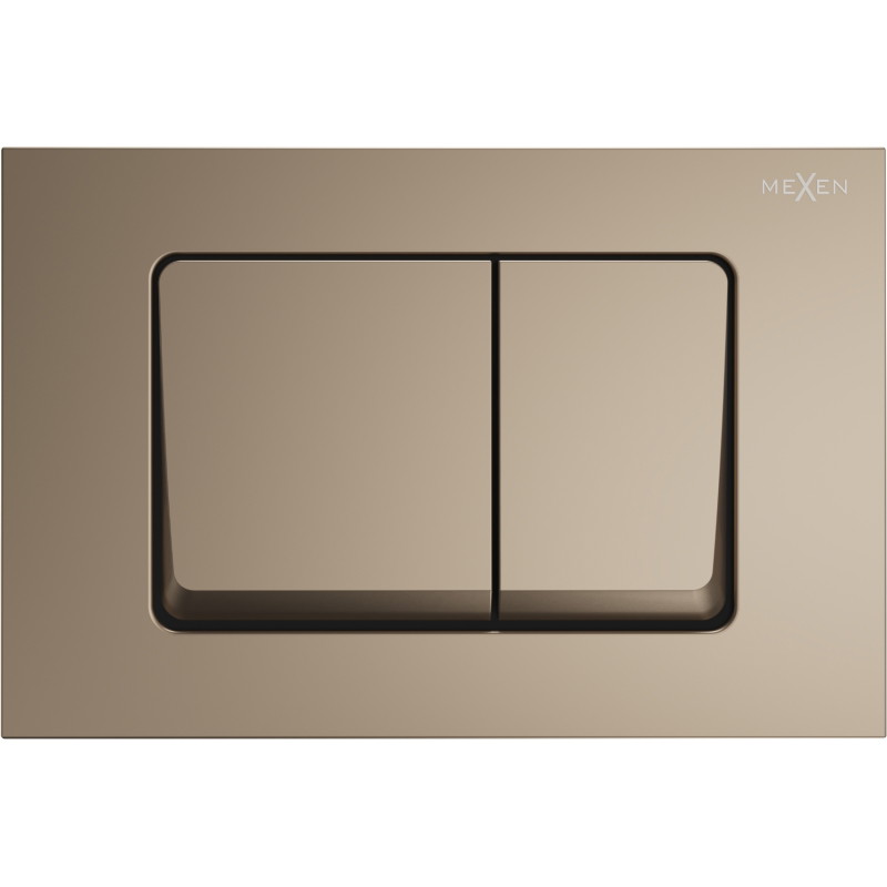 Mexen Fenix 10 XS flush button, gold champagne - 601004