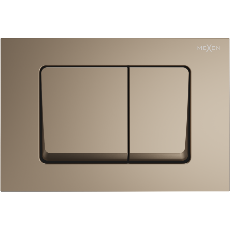 Mexen Fenix 10 XS flush button, gold champagne - 601004