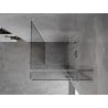 Mexen Mist H T shower cabin right hinged 75 x 75 cm, transparent, chrome - 8A5T-075-075-01-00-P