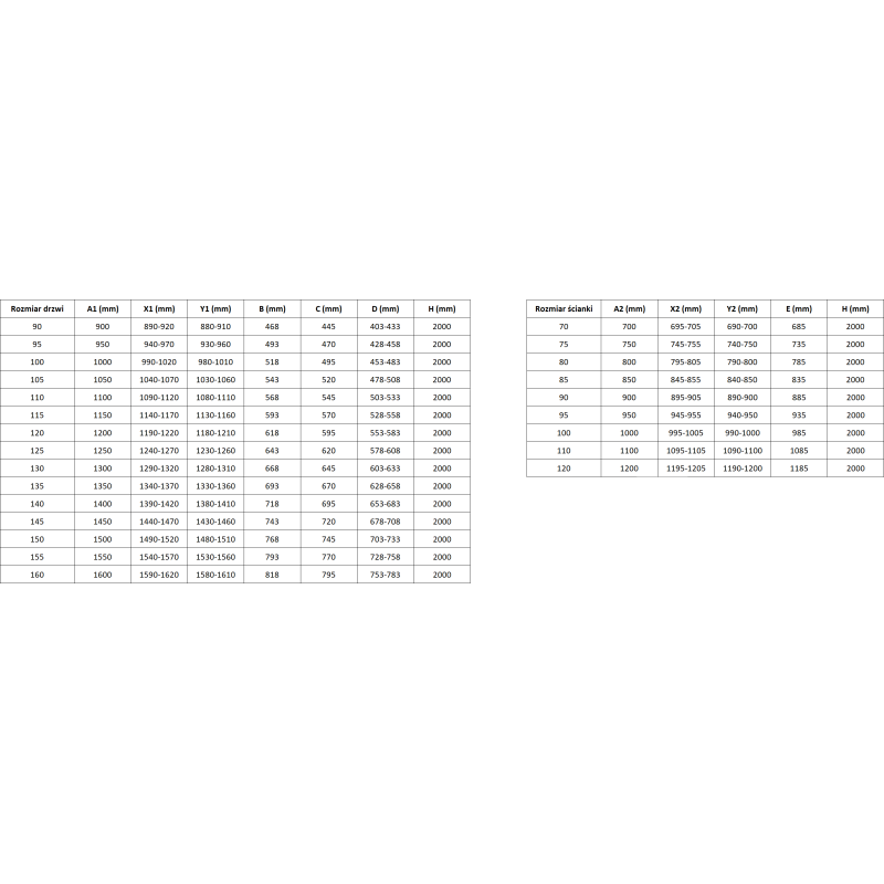 Mexen Rox-3S 3-wall sliding shower cabin 135 x 120 cm, transparent, rose gold - 8C2-135-120-60-00-3S