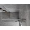 Mexen Mist H T right opening shower cabin 110 x 80 cm, transparent, chrome - 8A5T-110-080-01-00-P