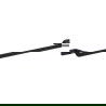 Mexen Rino towel rack, Black - 7027024-70