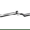 Mexen Rino double towel rack, Black - 7027025-70