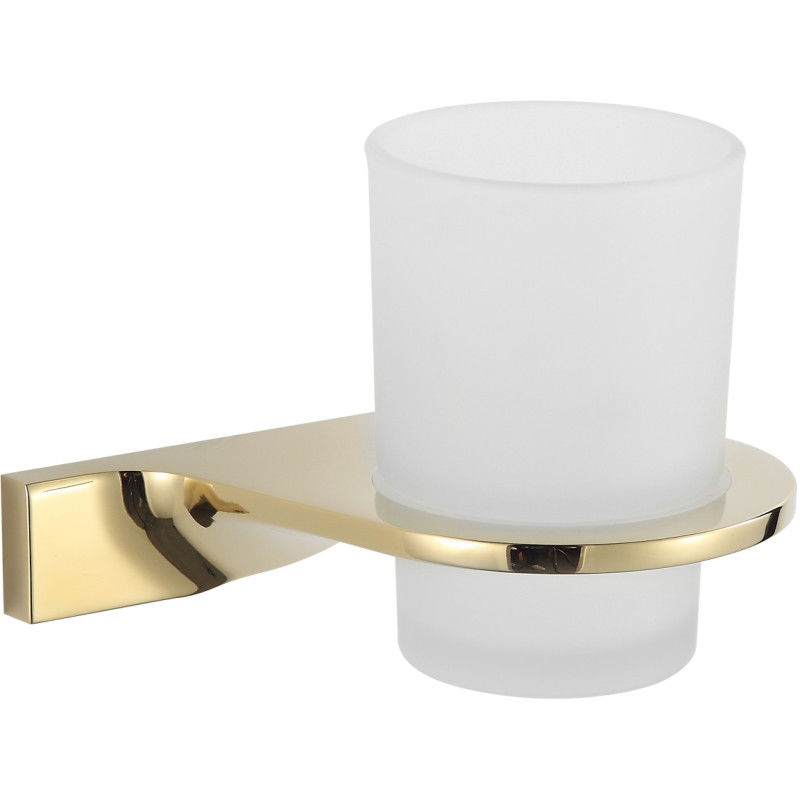 Mexen Rino toothbrush cup, Gold - 7027038-50