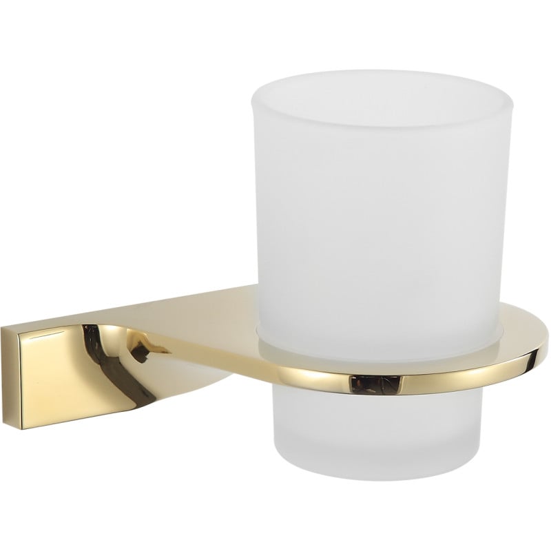 Mexen Rino toothbrush holder, gold - 7027038-50