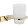 Mexen Rino toothbrush holder, gold - 7027038-50