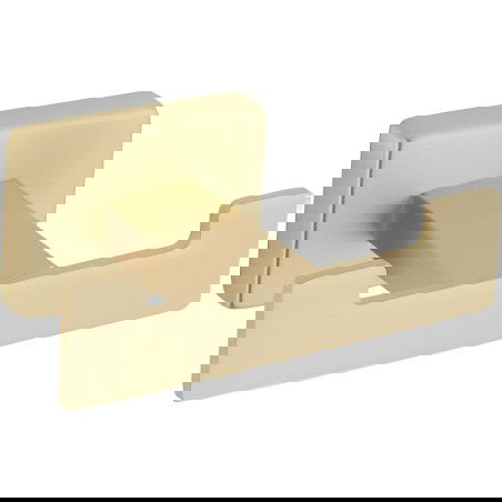 Mexen Arno double towel hook, brushed gold - 7020735-55