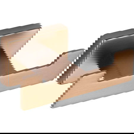 Mexen Arno double towel hook, brushed copper - 7020735-65