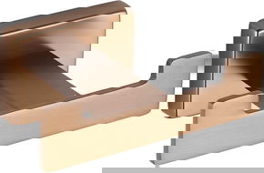 Mexen Arno double towel hook, brushed copper - 7020735-65