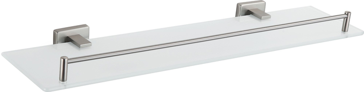 Mexen Arno hanging glass shelf, brushed nickel - 7020737-97