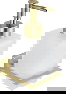 Mexen Arno soap dispenser, brushed gold - 70207388-55