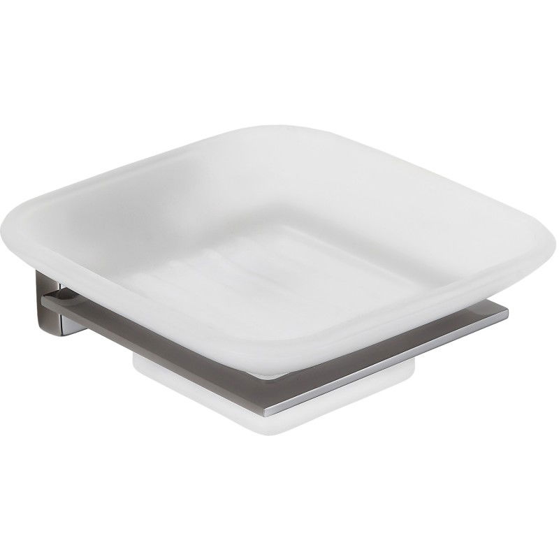 Mexen Arno soap dish, black chrome - 7020739-73