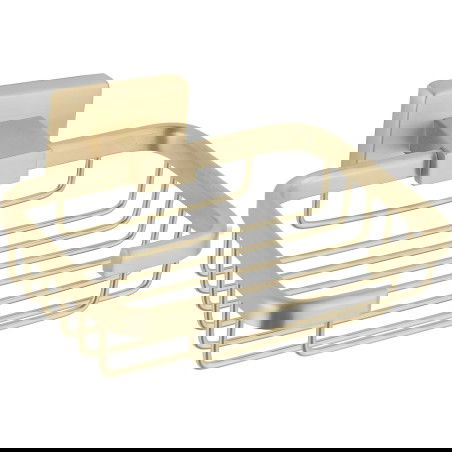 Mexen Arno soap dish, brushed gold - 7020751-55