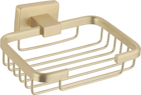 Mexen Arno soap dish, brushed gold - 7020751-55