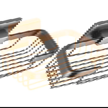 Mexen Arno soap dish, brushed copper - 7020751-65