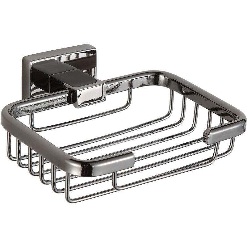 Mexen Arno soap dish, black chrome - 7020751-73