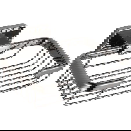 Mexen Arno soap dish, black chrome - 7020751-73