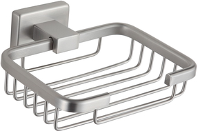 Mexen Arno soap dish, brushed nickel - 7020751-97