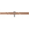 Mexen Flat 360° Slim rotary linear drain 70 cm, rose gold - 1641070