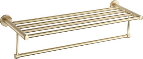 Mexen Remo towel rack, brushed gold - 7050720-55