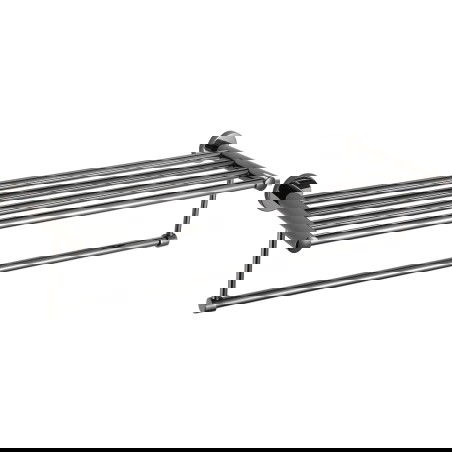 Mexen Remo towel rack, black chrome - 7050720-73