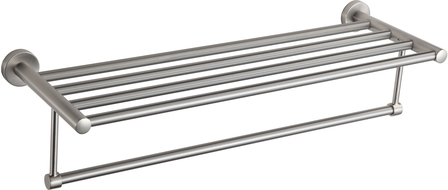 Mexen Remo towel rack, brushed nickel - 7050720-97