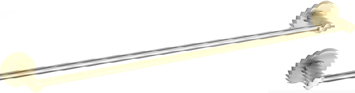 Mexen Remo towel rack, brushed gold - 7050724-55