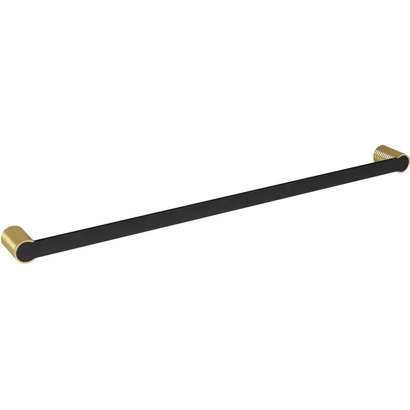 Mexen Base towel rack, Black/Gold - 7088224-57