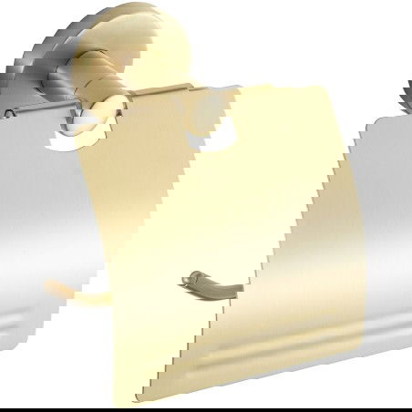 Mexen Remo toilet paper holder, brushed gold - 7050733-55