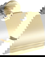 Mexen Remo toilet paper holder, brushed gold - 7050733-55