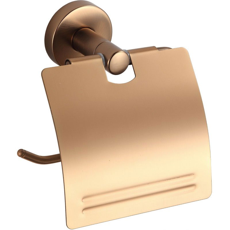 Mexen Remo toilet paper holder, brushed copper - 7050733-65