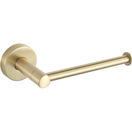 Mexen Remo toilet paper holder, brushed gold - 70507330-55