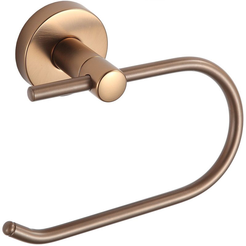 Mexen Remo toilet paper holder, brushed copper - 70507333-65