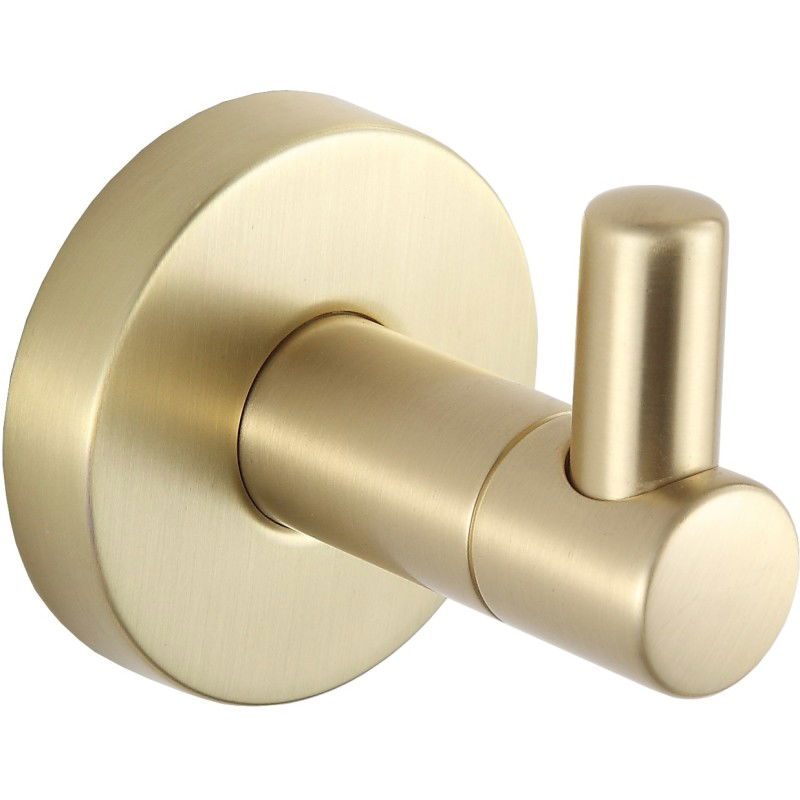 Mexen Remo towel hook, brushed gold - 70507351-55