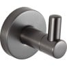 Mexen Remo towel hook, brushed gun gray - 70507351-66