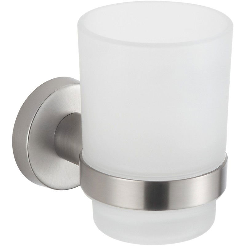Mexen Remo toothbrush holder, brushed nickel - 7050738-97