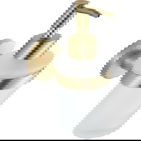 Mexen Remo soap dispenser, brushed gold - 70507388-55